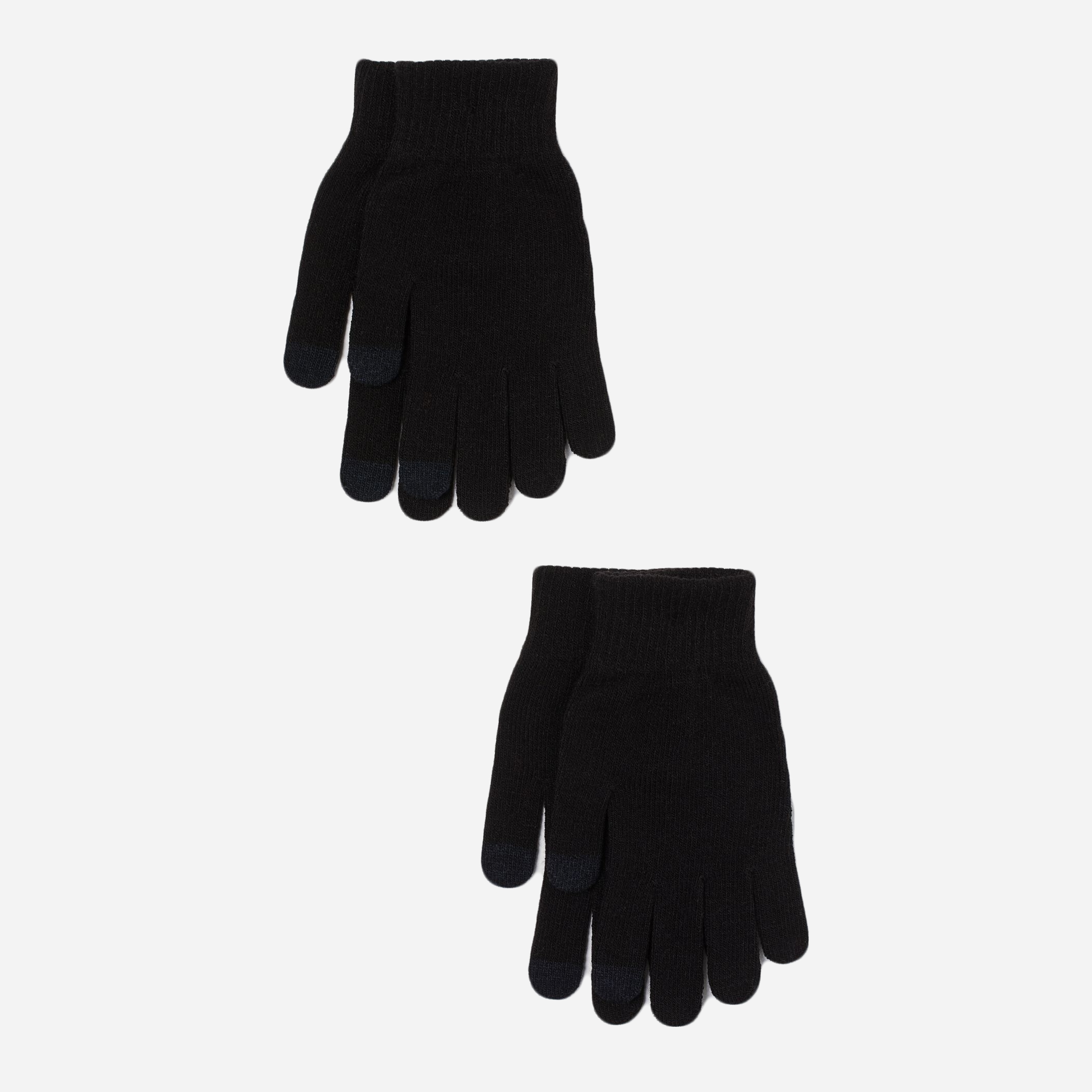 

Перчатки H&M 7528690abr XS 2 пары Черные