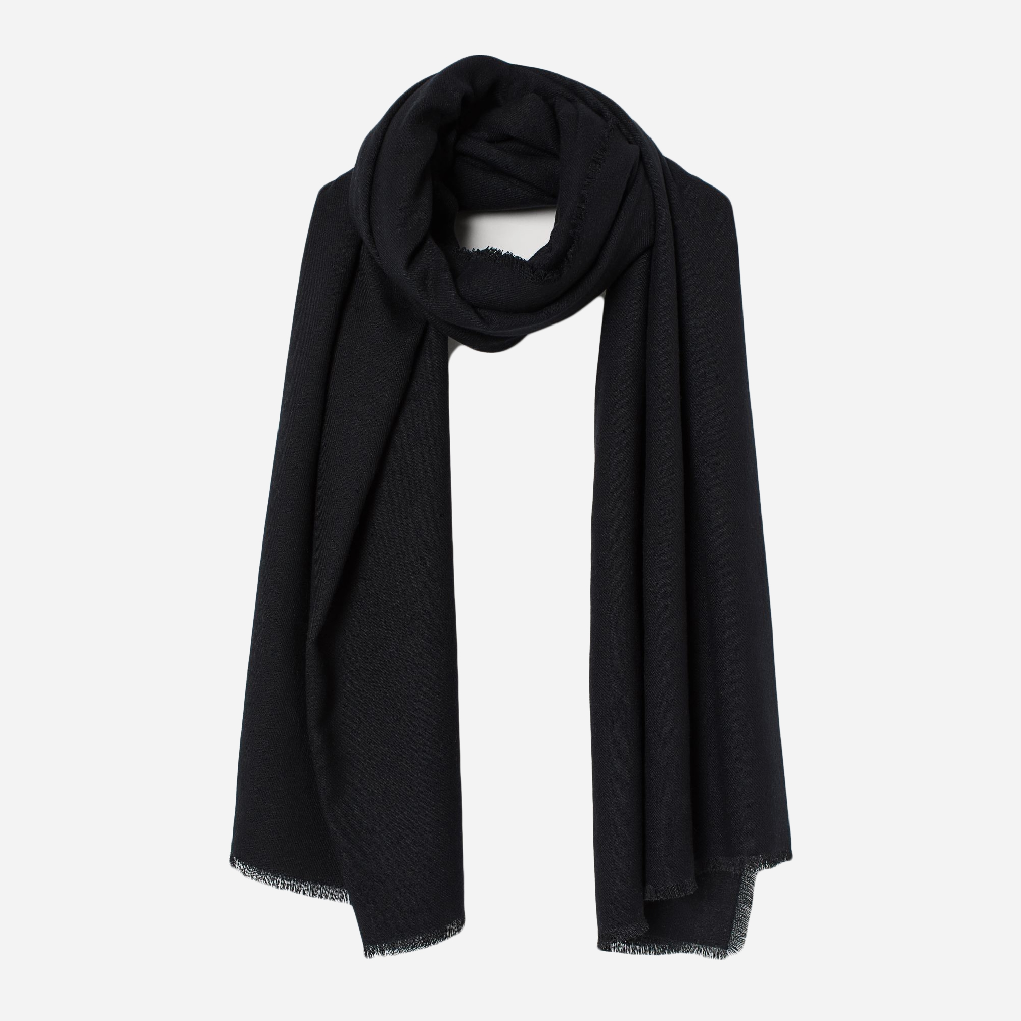 

Палантин H&M 7579043abr 110х220 см Черный