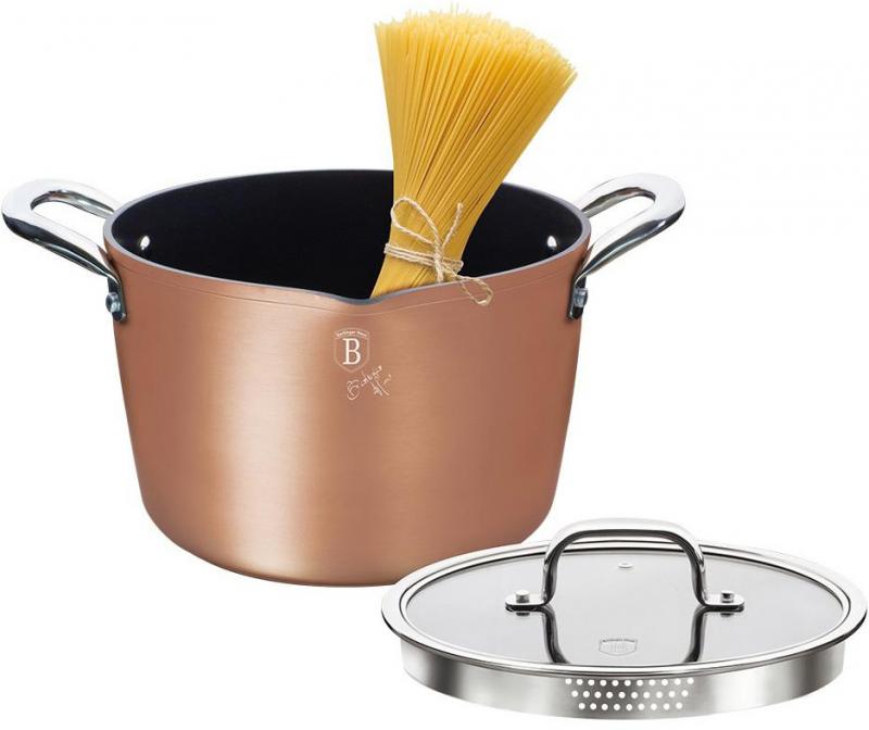 

Кастрюля Berlinger Haus Bronze Titan 6л с титановым покрытием