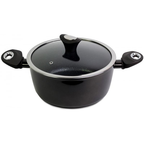 

Кастрюля Kamille Black Gotland 4л с мраморным антипригарным покрытием