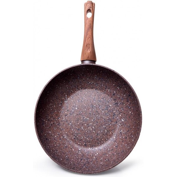 

Сковорода-вок Fissman Magic Brown Ø28см с антипригарным покрытием