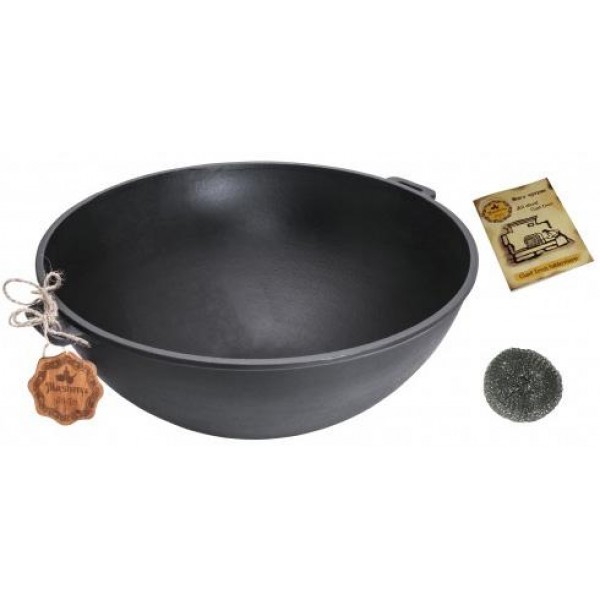 

Казан-вок "Наша Майстерня" 8л, чугунный