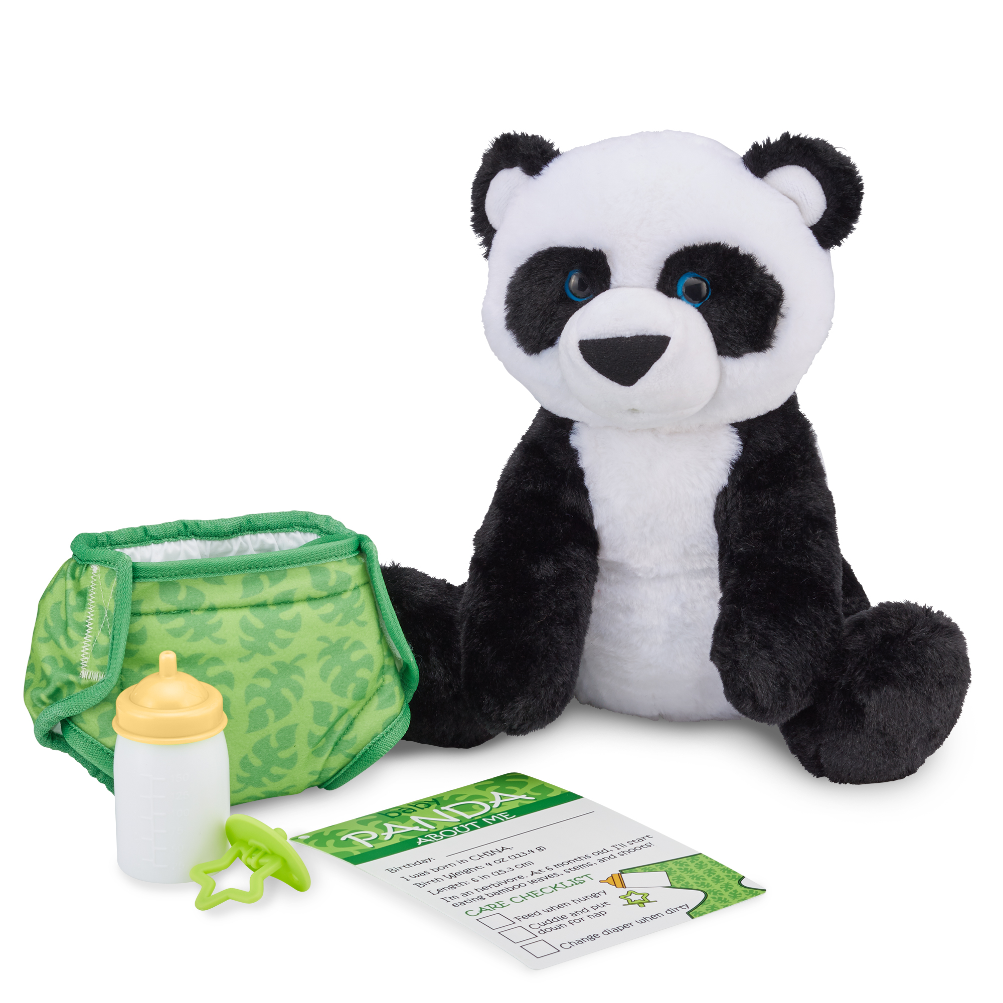 

Мягкая игрушка Melissa&Doug Плюшевый малыш-панда (MD30453)