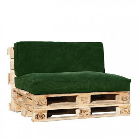

Комплект подушек для мебели из палет Арт Деко Текстиль Brunia 1200x800x100 Зеленый