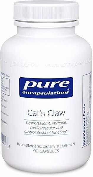 

Кошачий коготь Cat's Claw Pure Encapsulations 450 мг 90 капсул (PE056)