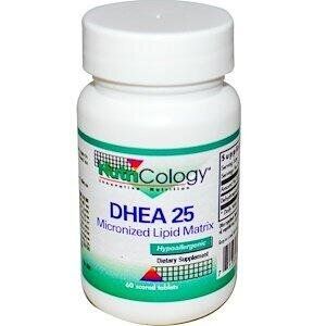 

DHEA Дегидроэпиандростерон DHEA 25 Nutricology 60 таблеток (NC011)