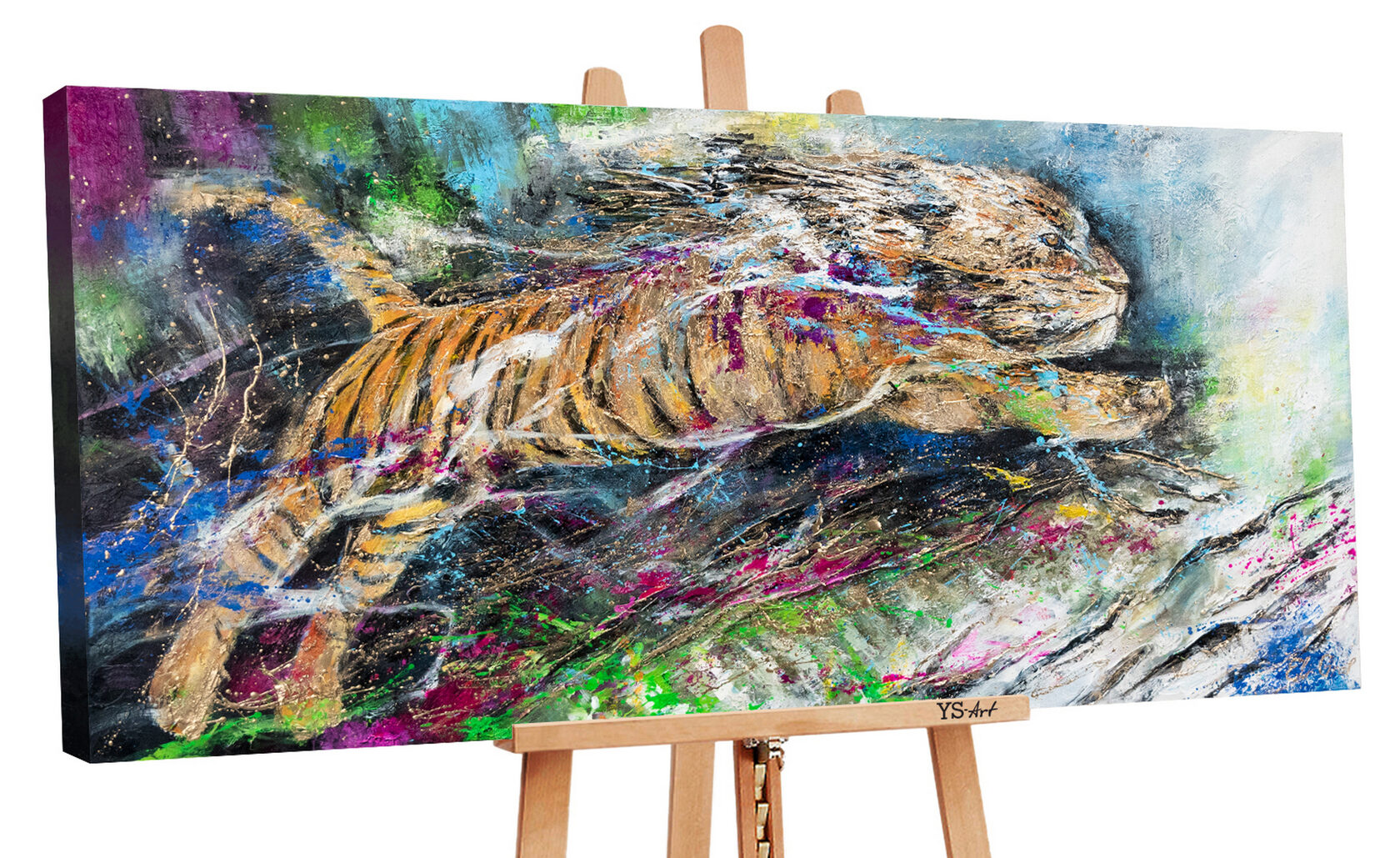 

Картина ручной работы YS Art«Энергия», 120×60 см (PS127А)
