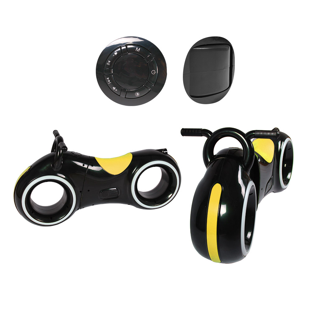 

Беговел (GS-0020 Black/Yellow) Bluetooth LED-подсветка