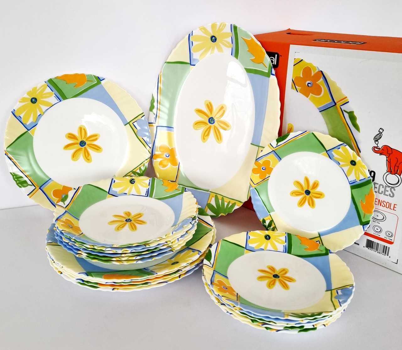 

Столовый сервиз Arcopal Valensole 19 предметов