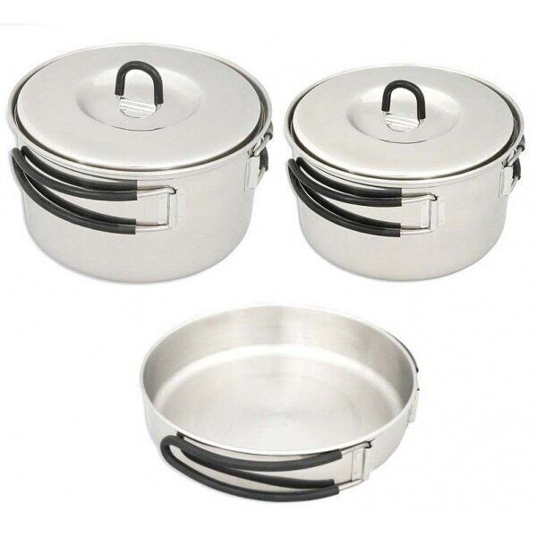 

Набор посуды Tatonka Cookset Regular Silver (TAT 4000.000)
