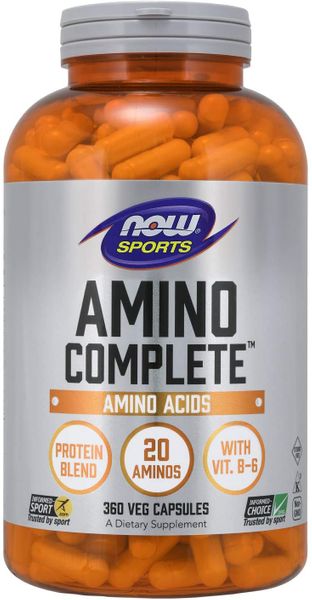 

Амино комплекс Amino Complete Now Foods 360 капсул (NF125)