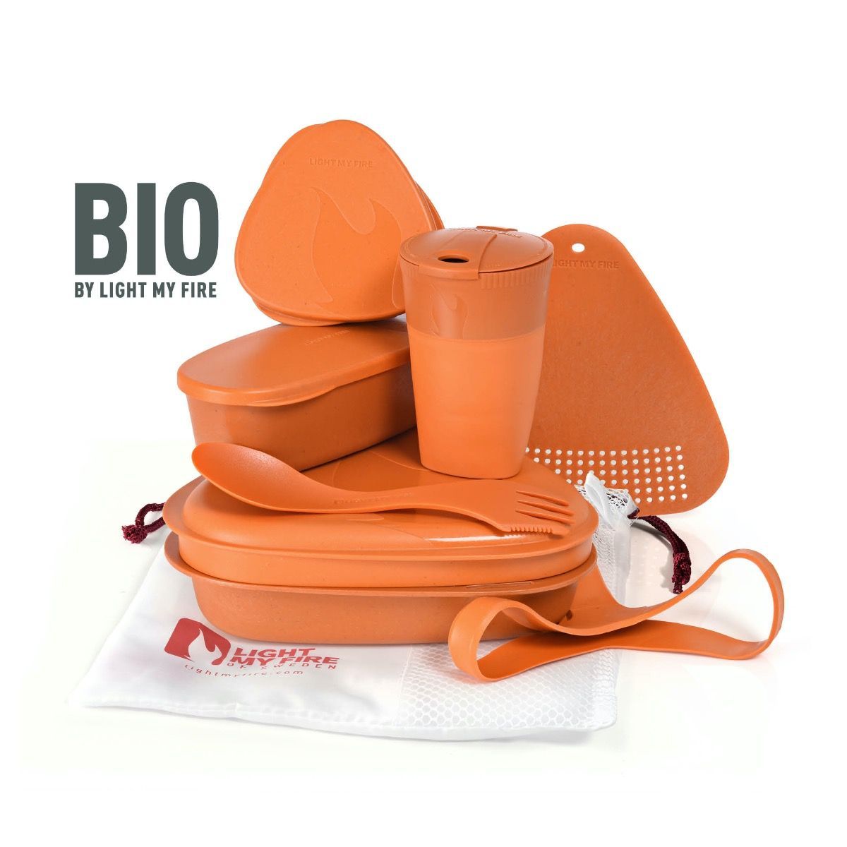 

Набор посуды Light My Fire MealKit BIO 8 pcs, Rusty Orange (LMF 2413610310)