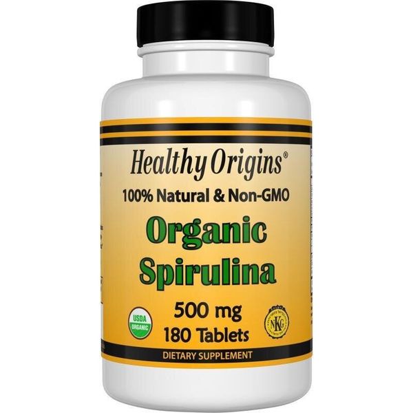 

Спирулина Spirulina Healthy Origins органик 500 мг 180 таблеток (HO108)