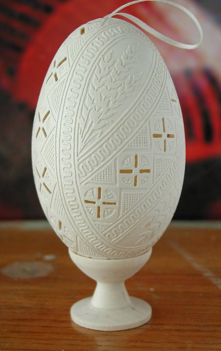 

Писанка на гусячому яйці Майстерня Оксани Білоус (P-291-3655)