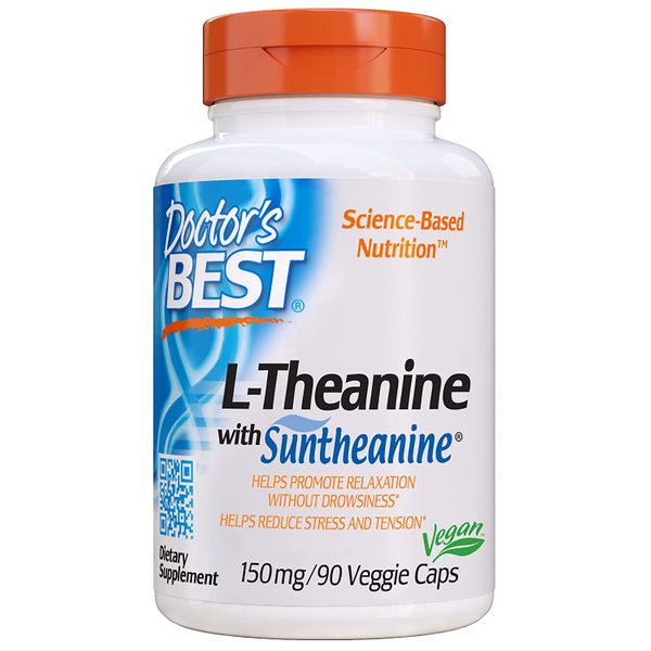 

Теанин L-Theanine Doctor's Best 150 мг 90 капсул (DB087)