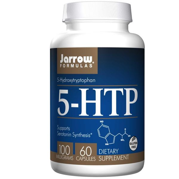 

5-НТР 5-гидрокси L-триптофан Jarrow Formulas 100 мг 60 капсул (JF029)