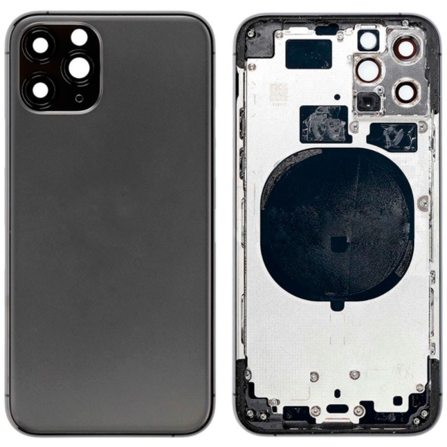 

Крышка задняя iPhone 11 Pro Max с рамкой Space Gray