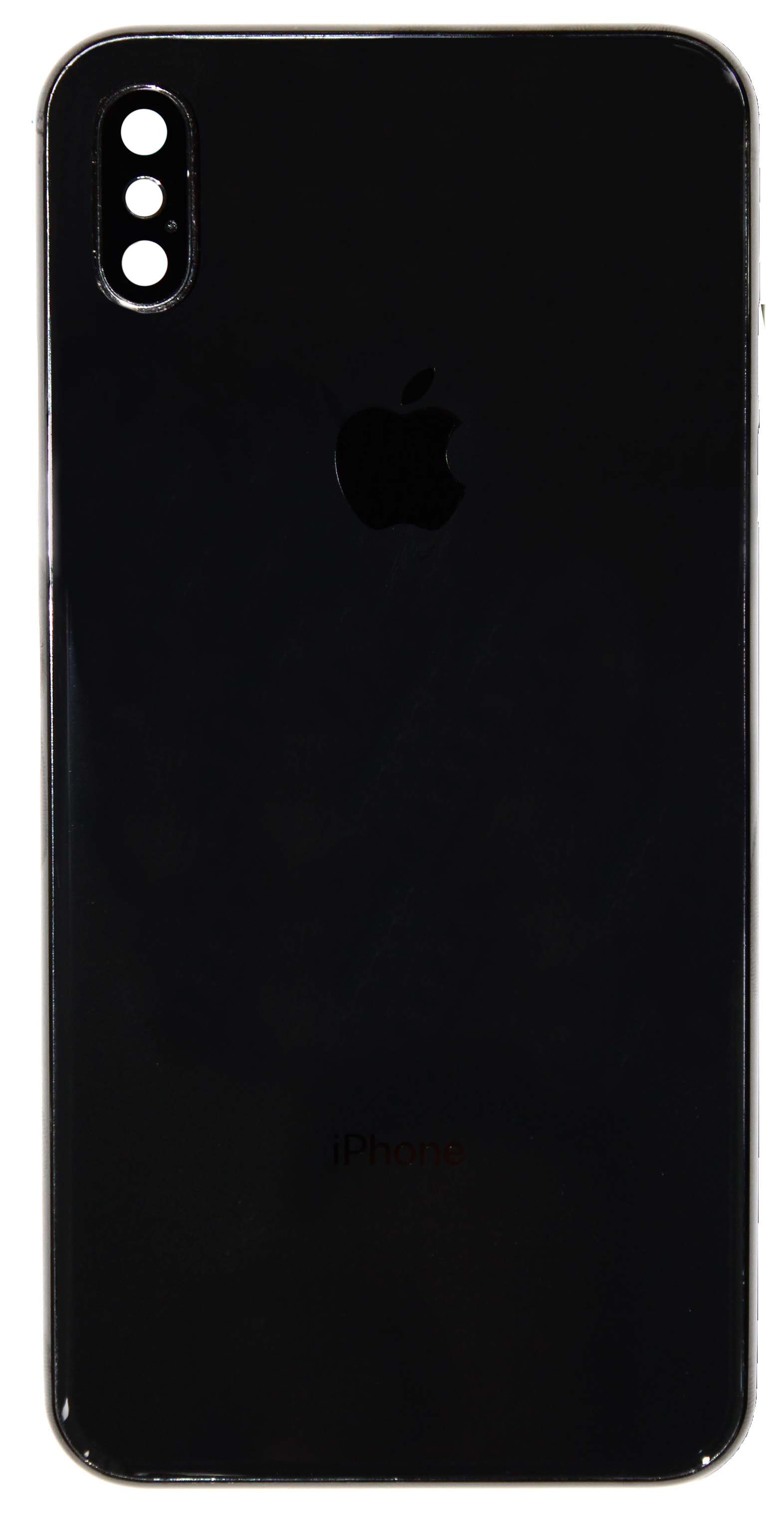 

Крышка задняя iPhone XS Max с рамкой Space Gray