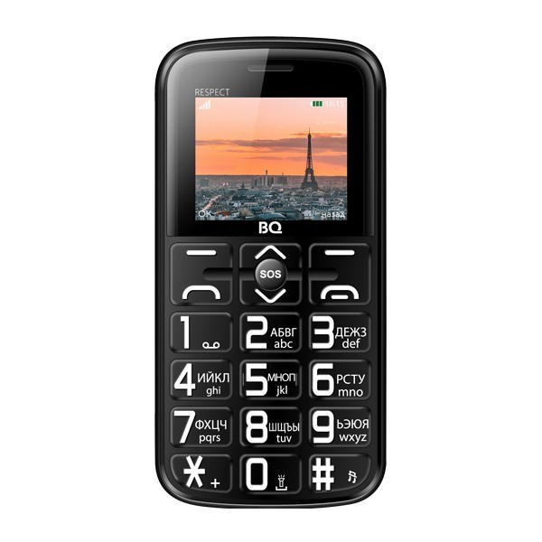 

Мобильный телефон BQ 1851 UA Respect Black