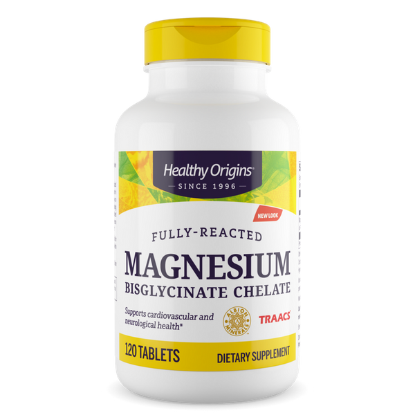 

Магний Бисглицинат Magnesium Bisglycinate Chelate Healthy Origins 120 таблеток (HO124)