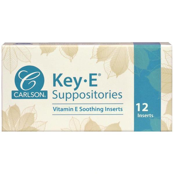 

Свечи от геммороя с витамином Е Key E Suppositories Carlson Labs 12 шт (CAR046)