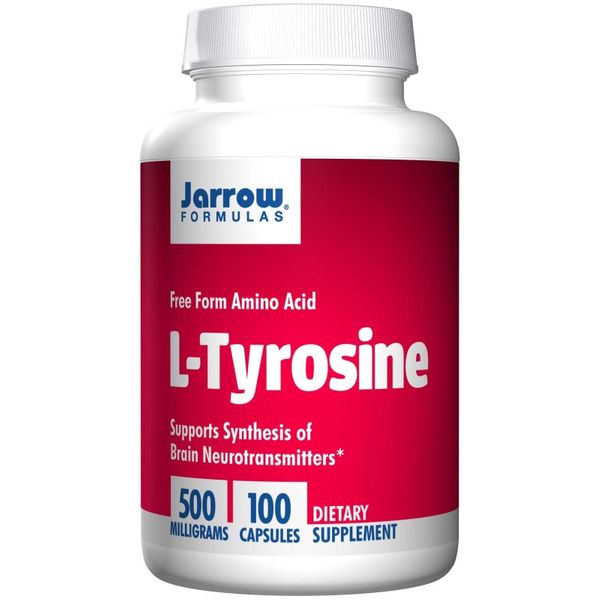 

L- тирозин L-Tyrosine Jarrow Formulas 500 мг 100 капсул (JF026)