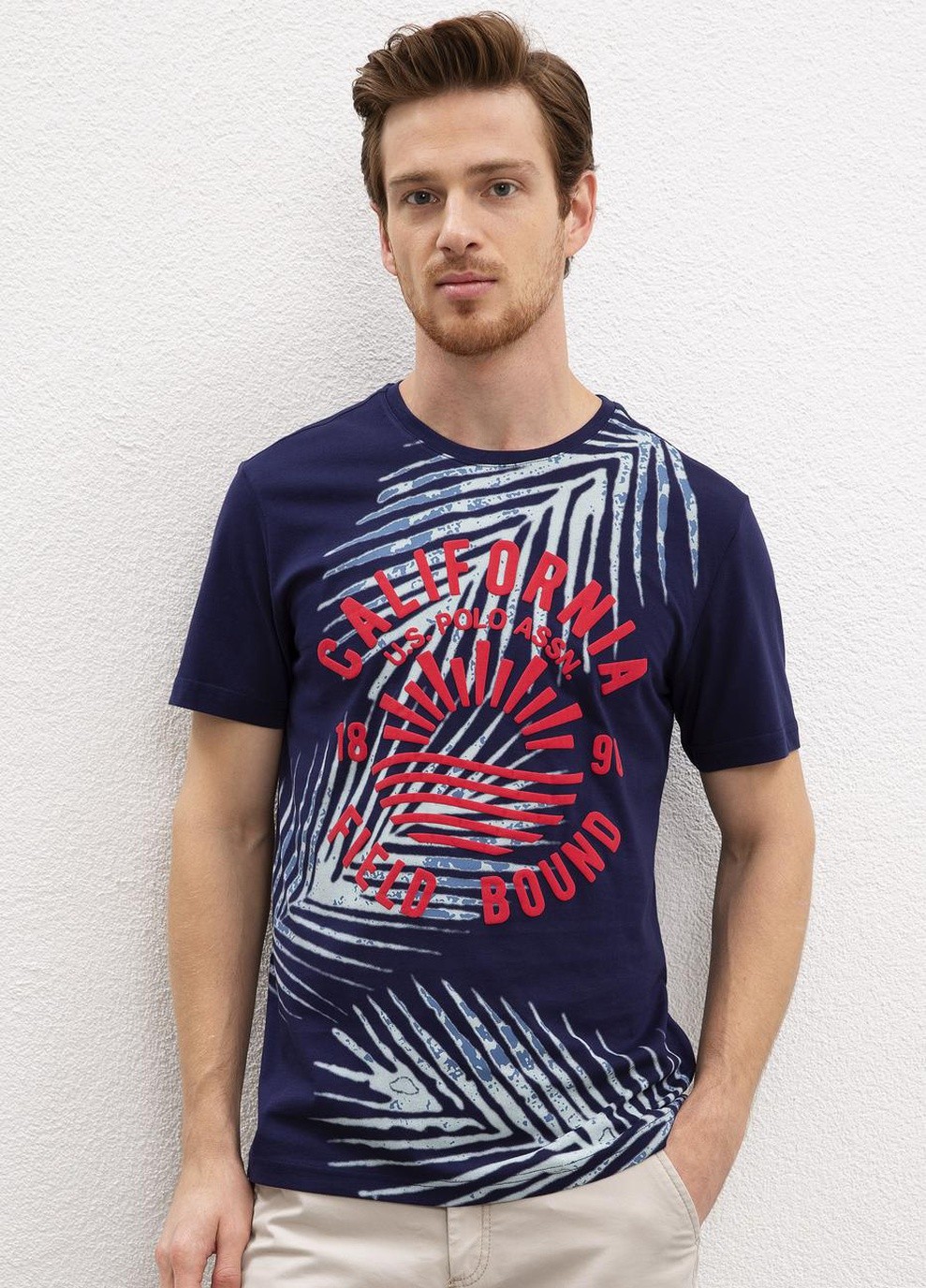 

Футболка мужская U.. Polo Assn. Темно-синий  (985431 VR033, Футболка мужская U.S. Polo Assn. Темно-синий S (985431 VR033)