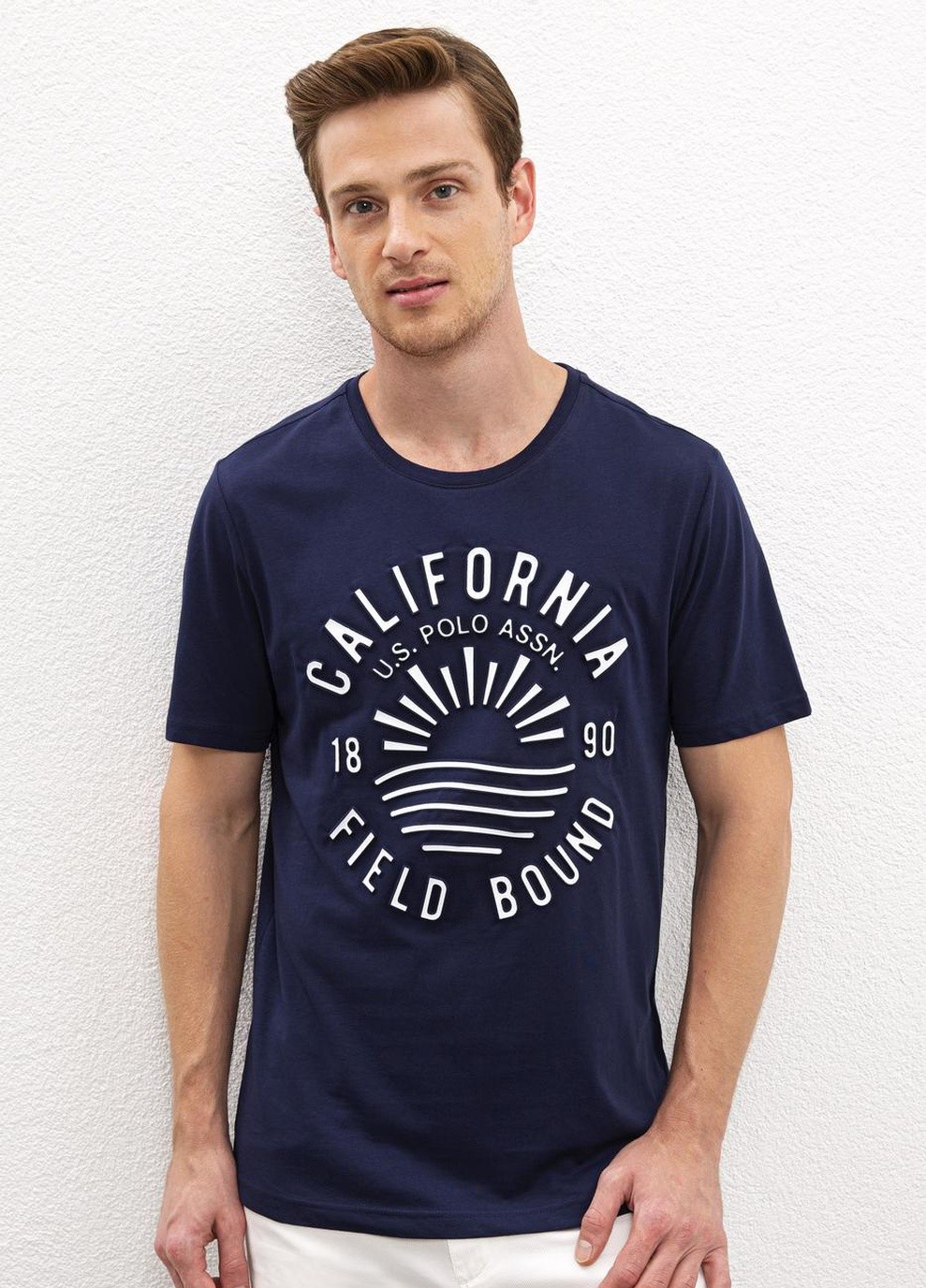 

Футболка мужская U.. Polo Assn. Темно-синий  (984330 VR033, Футболка мужская U.S. Polo Assn. Темно-синий S (984330 VR033)