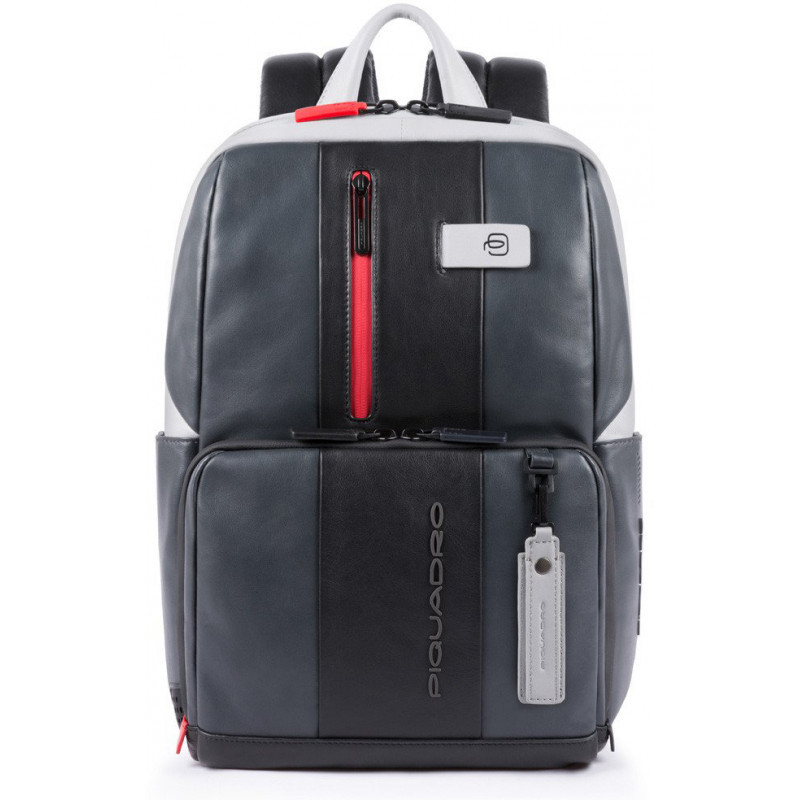 

Городской рюкзак Piquadro Urban Bagmotic Grey-Black 14"с RFID защитой