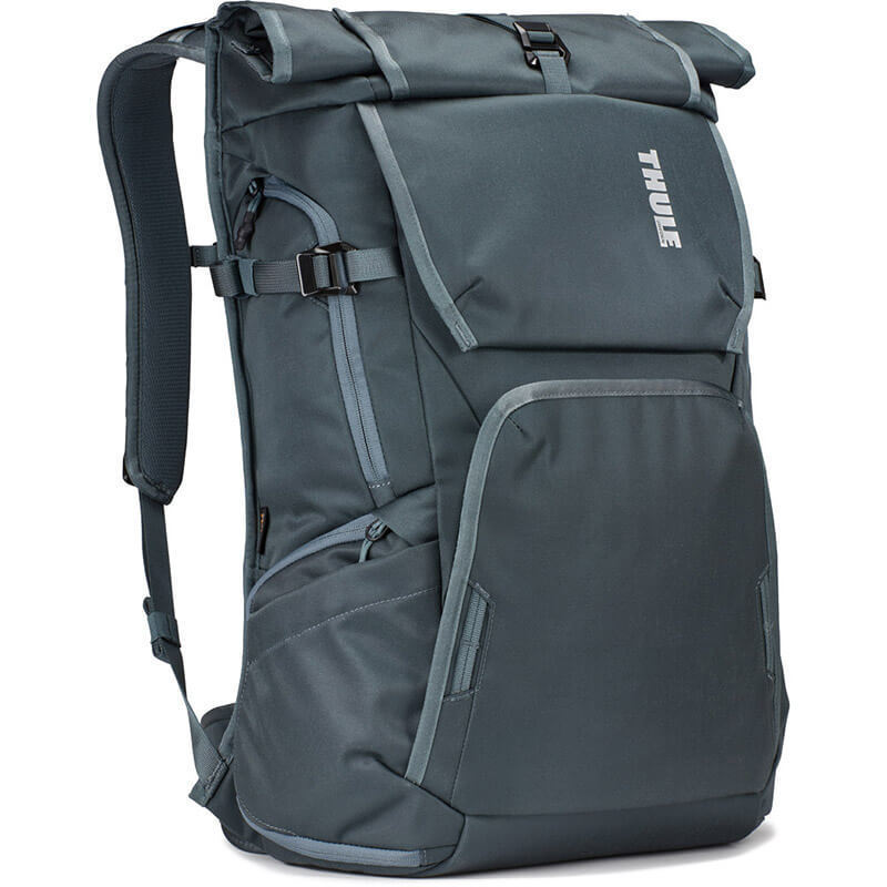 

Городской рюкзак для фотоаппарата Thule Covert DSLR Rolltop Backpack 32L Dark Slate (TH 3203909)