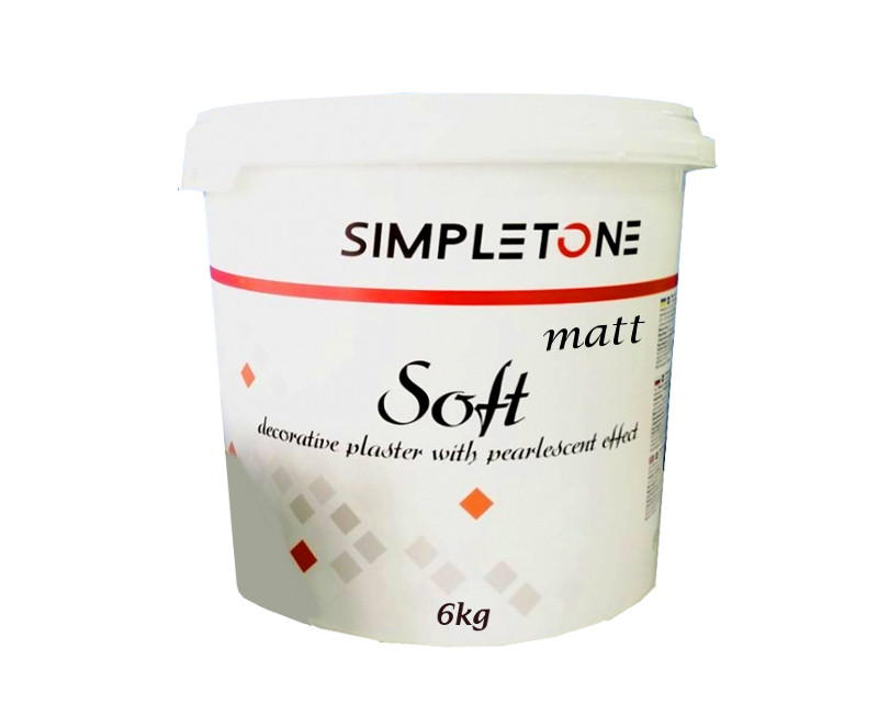 

Штукатурка "матовый шелк" SIMPLETONE SOFT BASE MATT декоративная 6кг