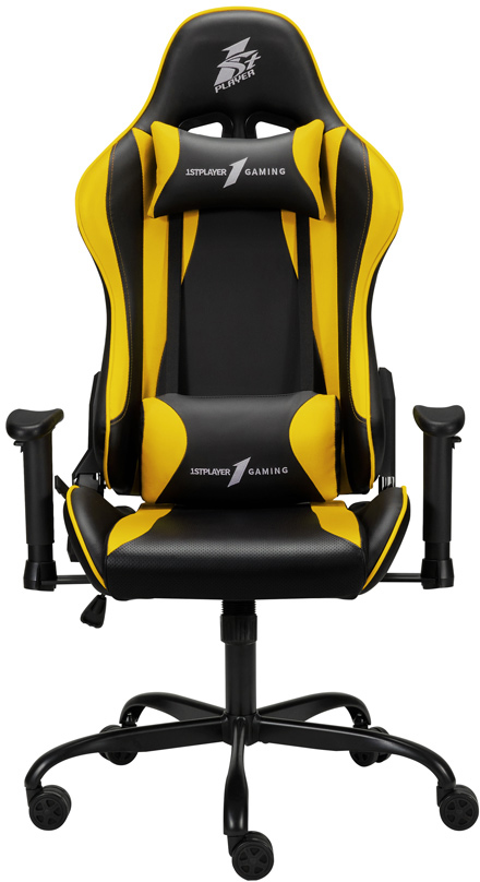 

Кресло для геймеров 1STPLAYER S01 Black-Yellow
