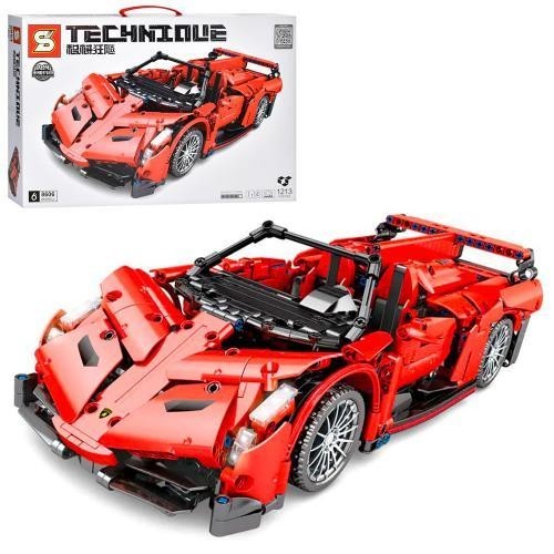 

Конструктор 8606 машина 38,5см, 1:14, 1213дет, в кор-ке