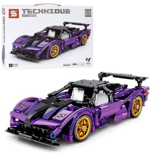 

Конструктор 8160 машина, 25,1см, инер-я, 464дет, в кор-ке