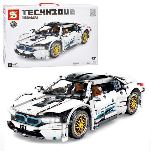 

Конструктор 8603 машина, 36см, 1:14, 1270дет, в кор-ке