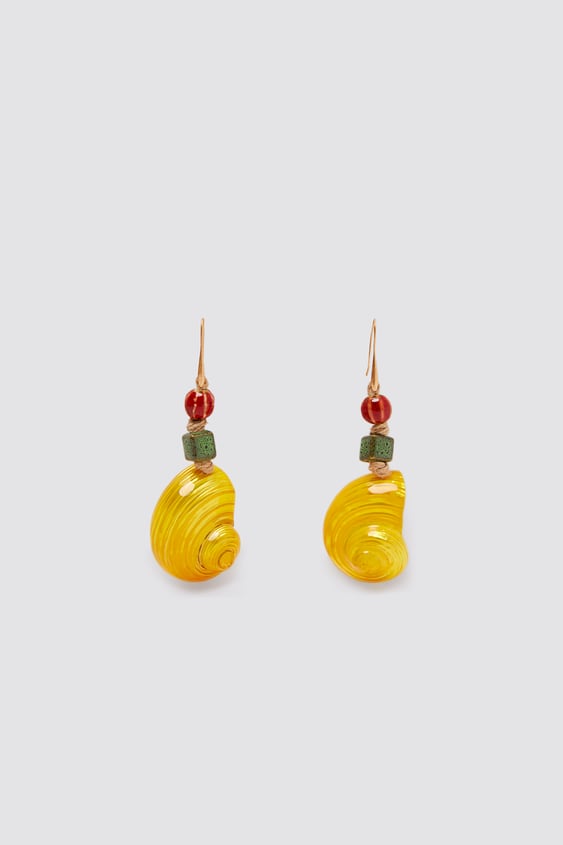 

Сережки Zara желтый 4736062300