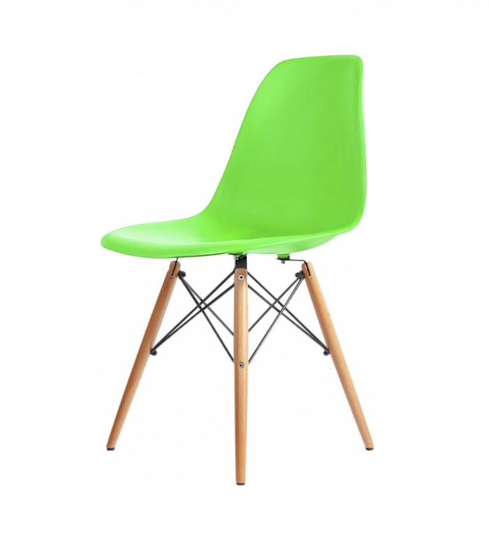 

Стул обеденный Accord Enzo Eames Chair светло-зеленый 460x420x800 мм