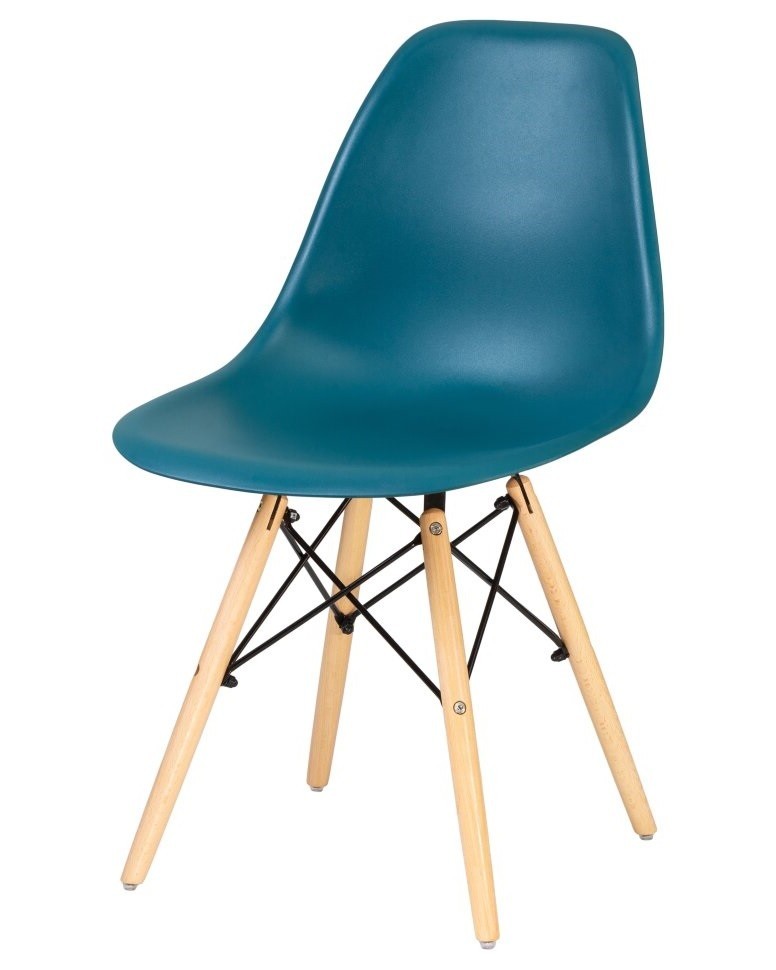 

Стул обеденный Accord Enzo Eames Chair морская волна 460x420x800 мм