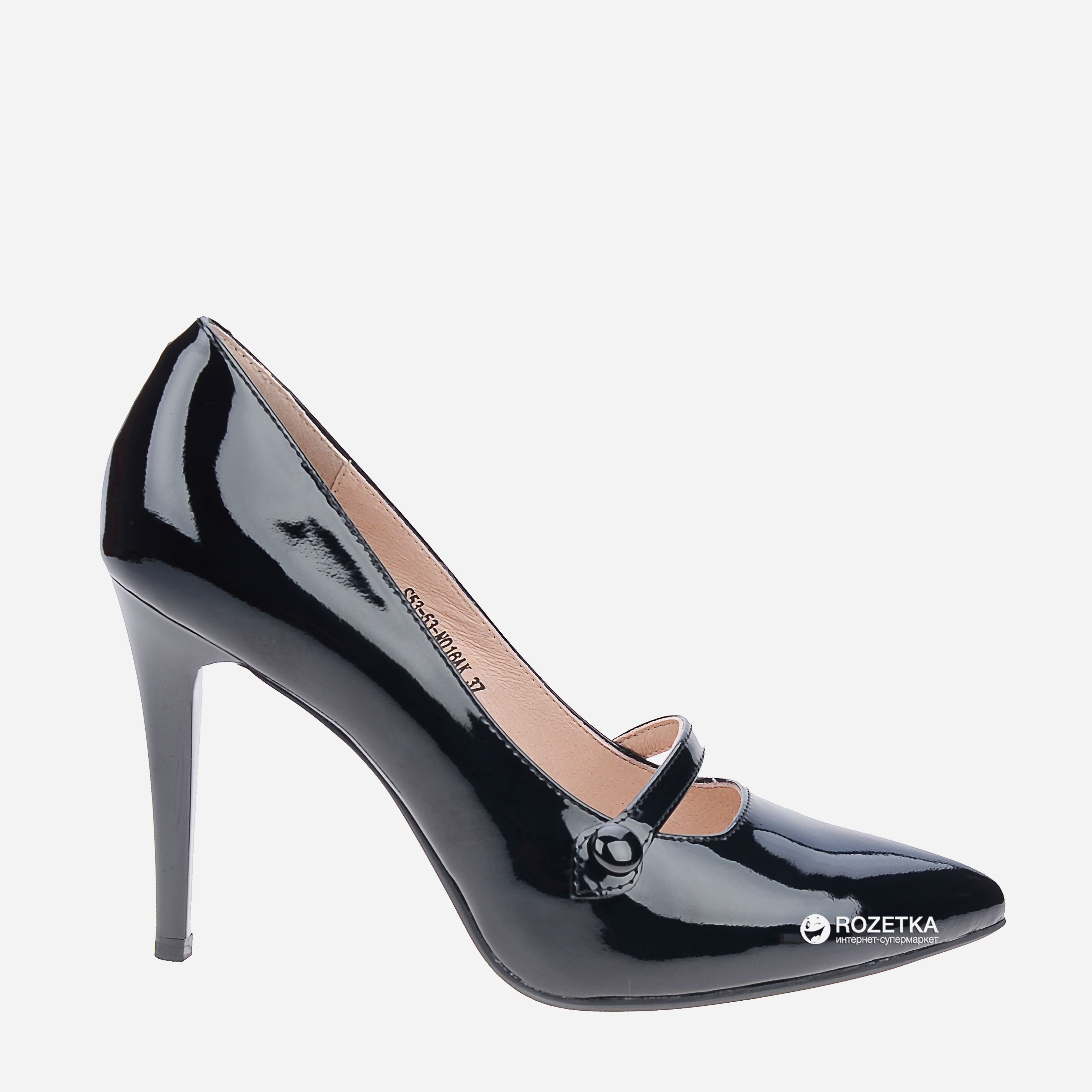 Акція на Жіночі туфлі Blizzarini S53-63-N016AK 38 24.5 см Чорні від Rozetka