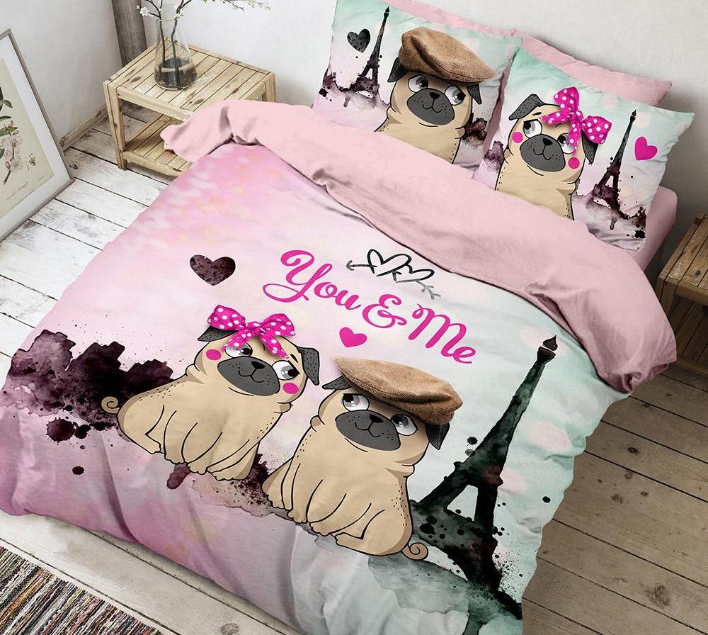 

Постельное белье Club Cotton Turkey ранфорс 3D Color Romance евро