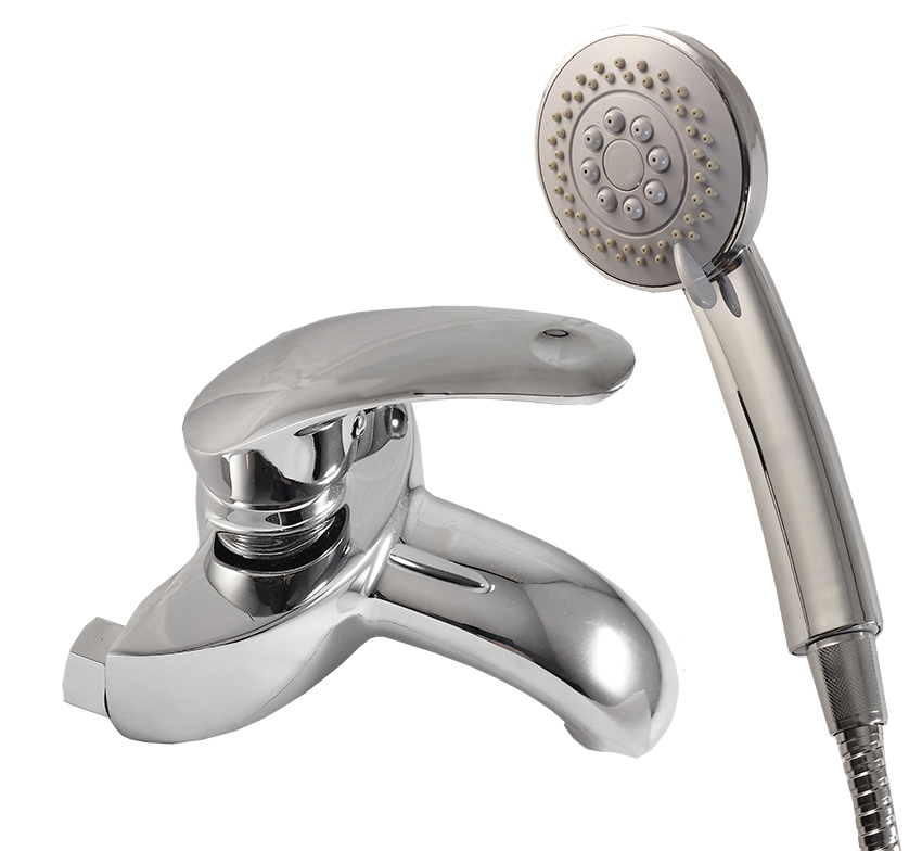 

F3221 Смеситель для ванны литой короткий гусак Ø40 FRAP 1/10 (ТР-00023249)