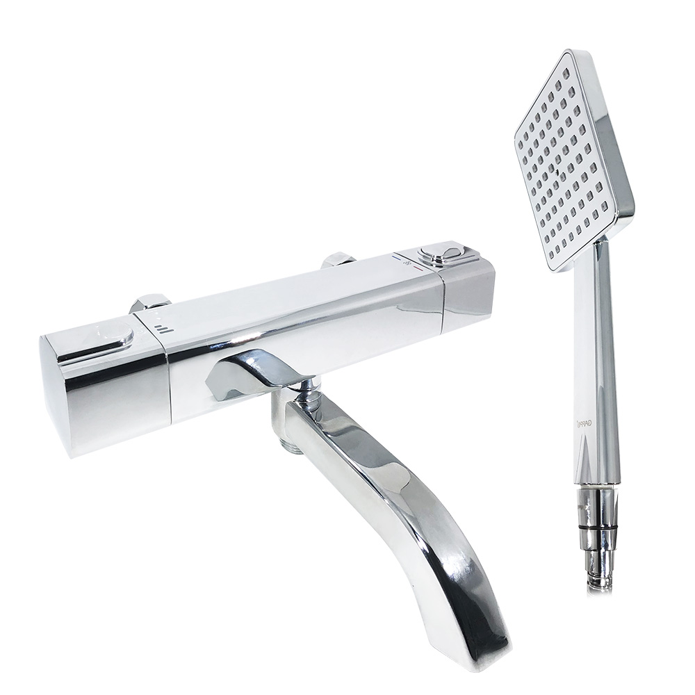 

G3291 Смеситель для ванны короткий с термостатом Gappo 1/8 (ТР-00023236)