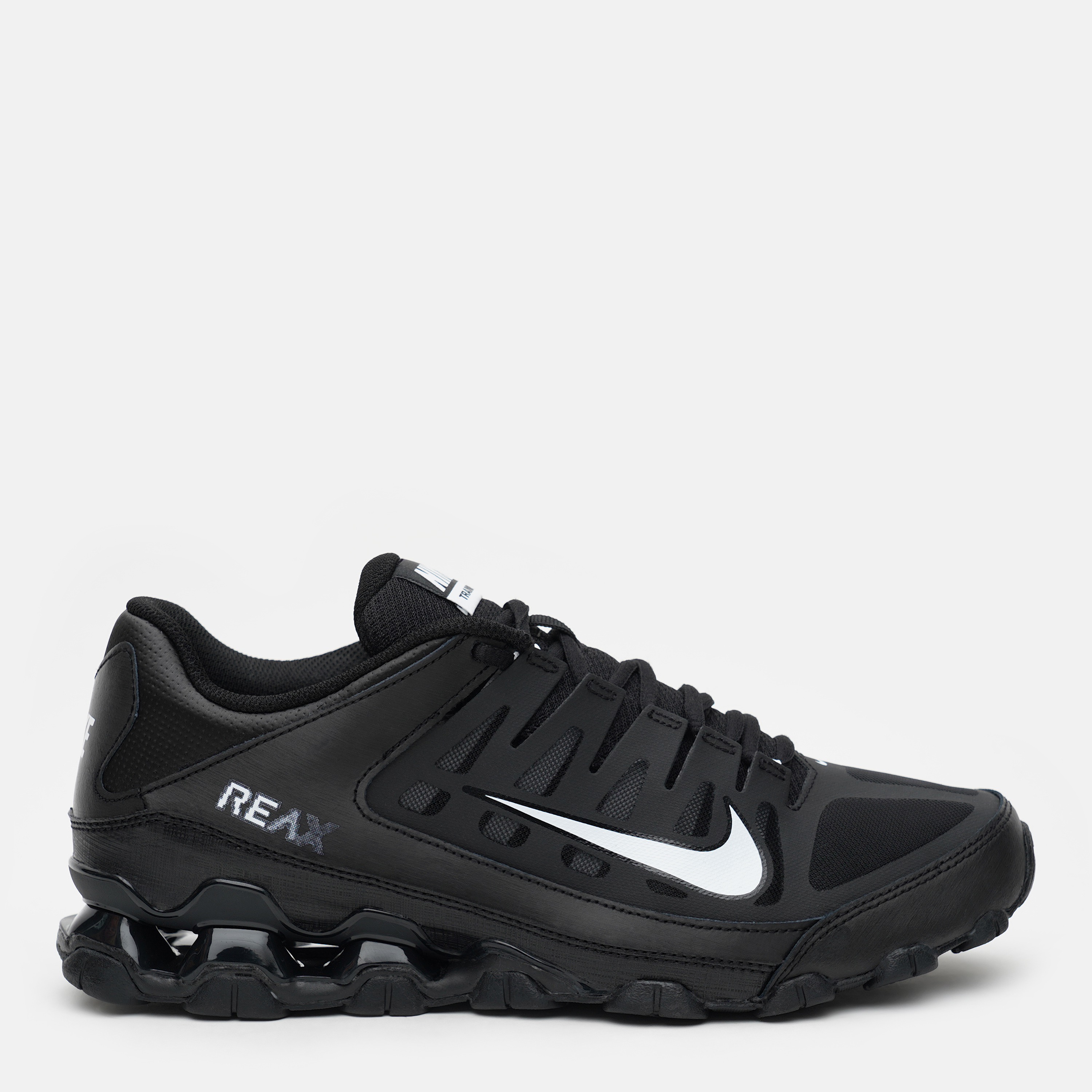 Акція на Чоловічі кросівки для залу Nike Reax 8 Tr Mesh 621716-033 41 (8) 26 см Чорні від Rozetka