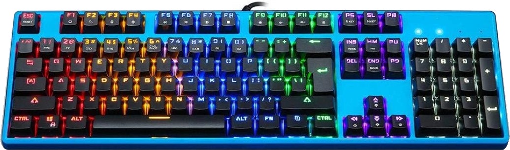 

Клавиатура Motospeed CK107 Outemu Blue RGB (mtk96mb) Black USB