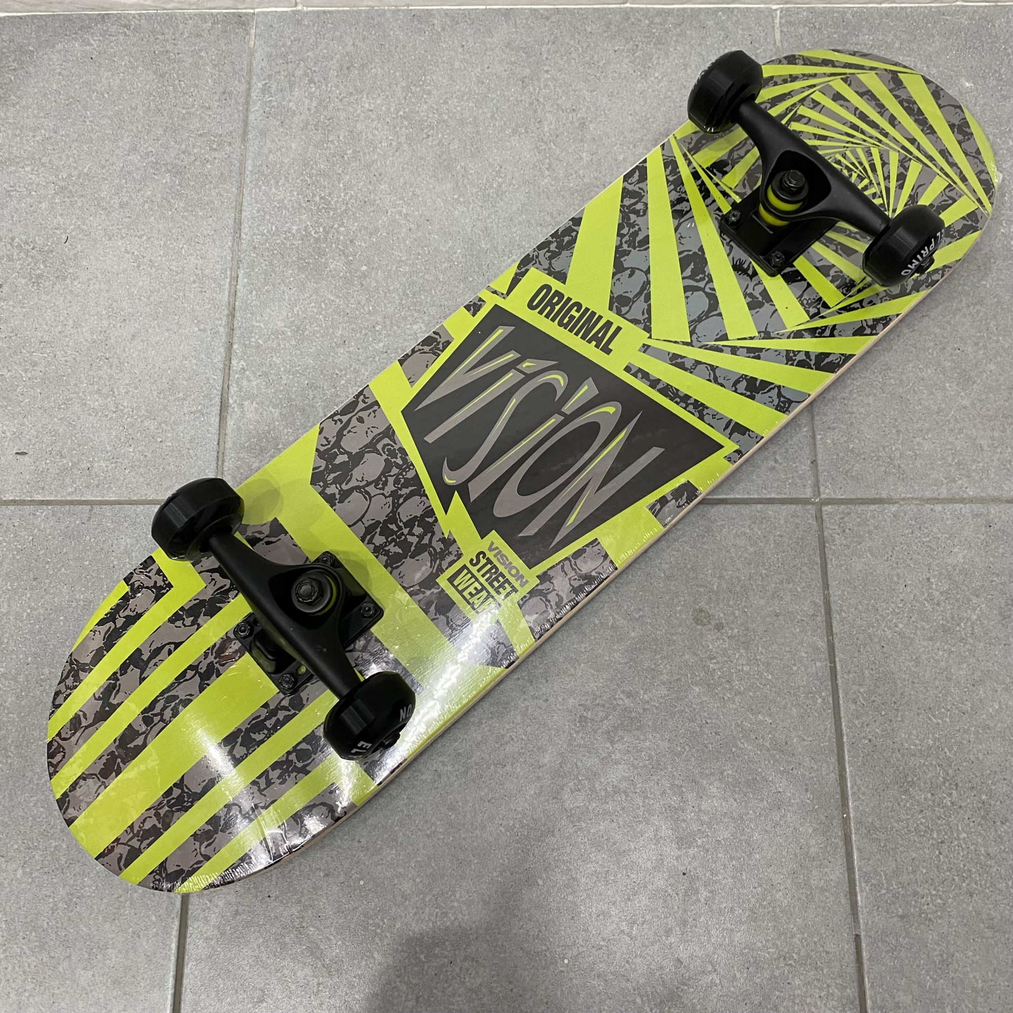 

Скейт скейтборд Maraton Skate El Primo 2022, Skateboard Vision зеленый