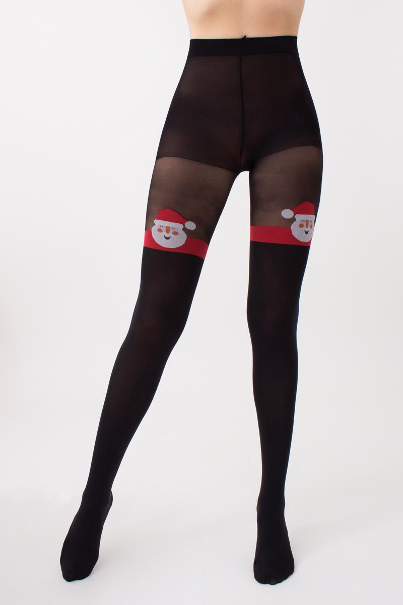 

Фантазийные колготки GIULIA SANTA TIGHTS 60 Den  р Black (1, Фантазийные колготки GIULIA SANTA TIGHTS 60 Den ONE SIZE р Black (1)