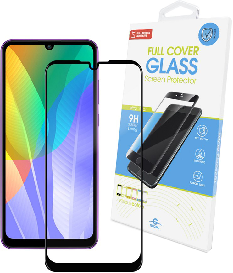 

Защитное стекло Global Full Glue для Huawei Y6p Black