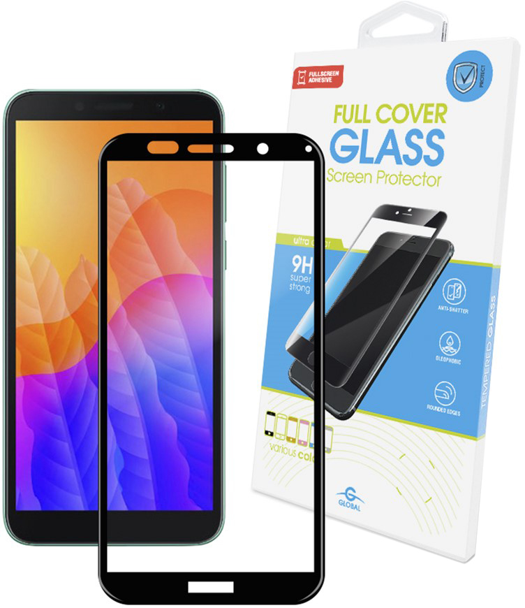 

Защитное стекло Global Full Glue для Huawei Y5p Black