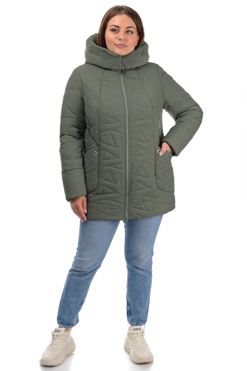 

Куртка Val Leo collection 00291-1 оливковая, Куртка Val Leo collection 00291-1 оливковая 54