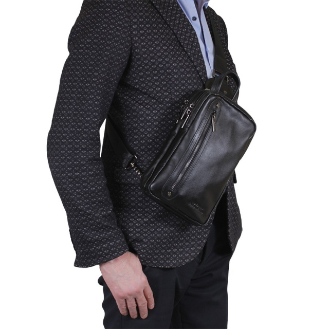 

Мужская кожаная сумка Luxury Leather Accessories 82841